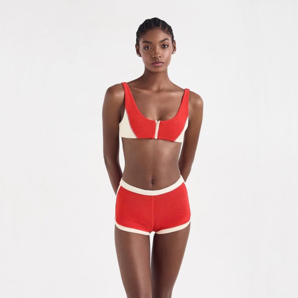 ONE ONE | Genesis Terry Swim Shorts | NWT